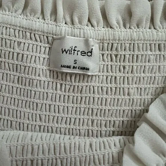 Aritzia Wilfred Tempest Dress in Light Birch size small - Picture 12 of 14